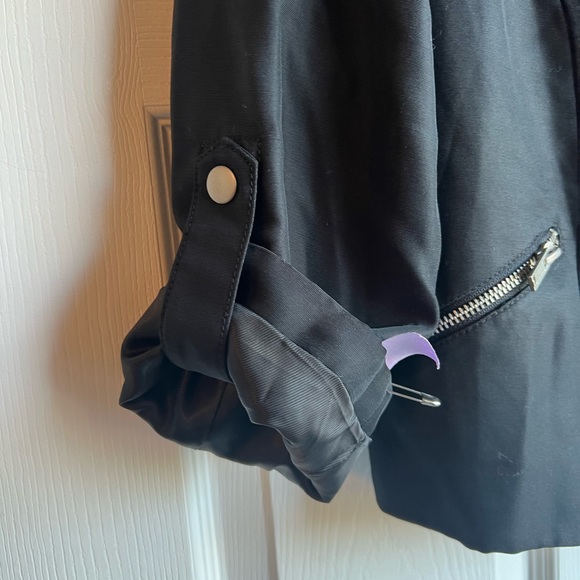 Bebe Moto Jacket Black sz Medium - Picture 6 of 13